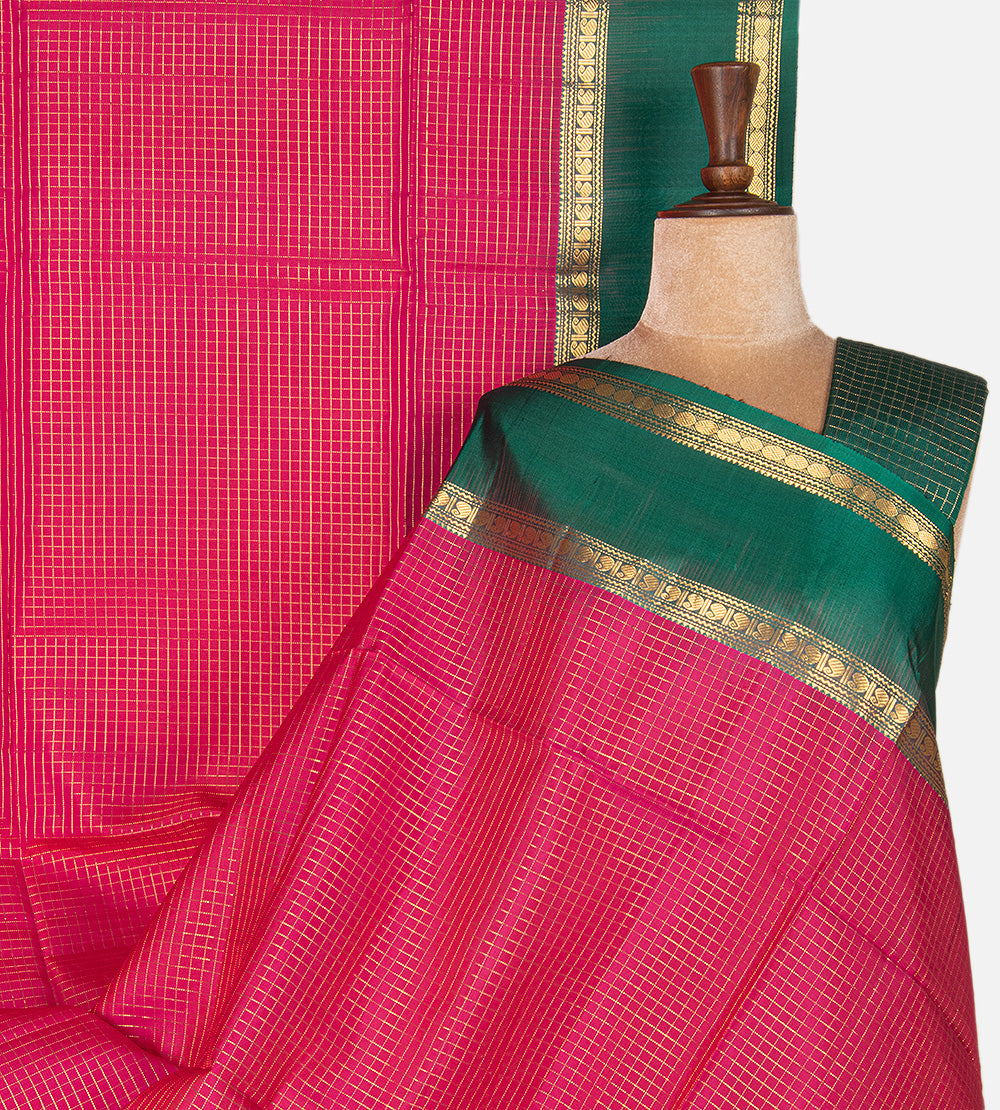 Pink Soft Silk Saree