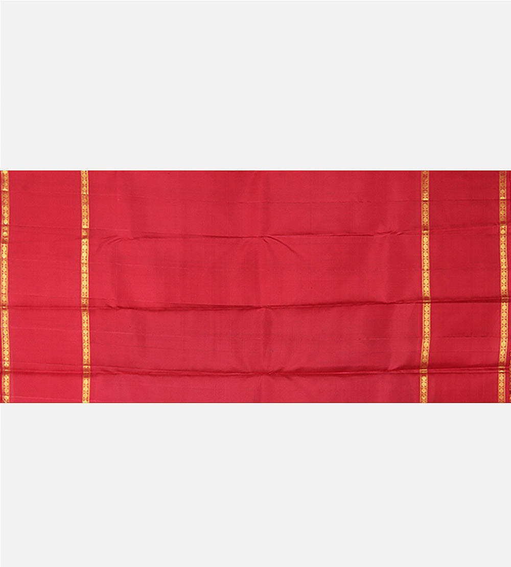 Maroon Kanchipuram Silk Saree