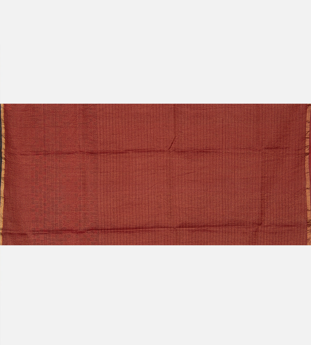 Beige Tussar Saree