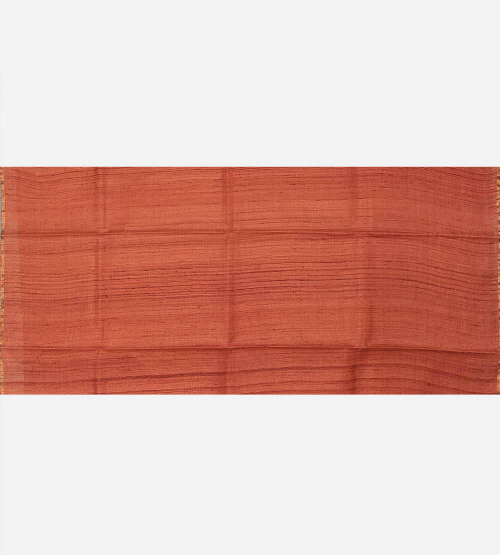 Yellow Tussar Saree