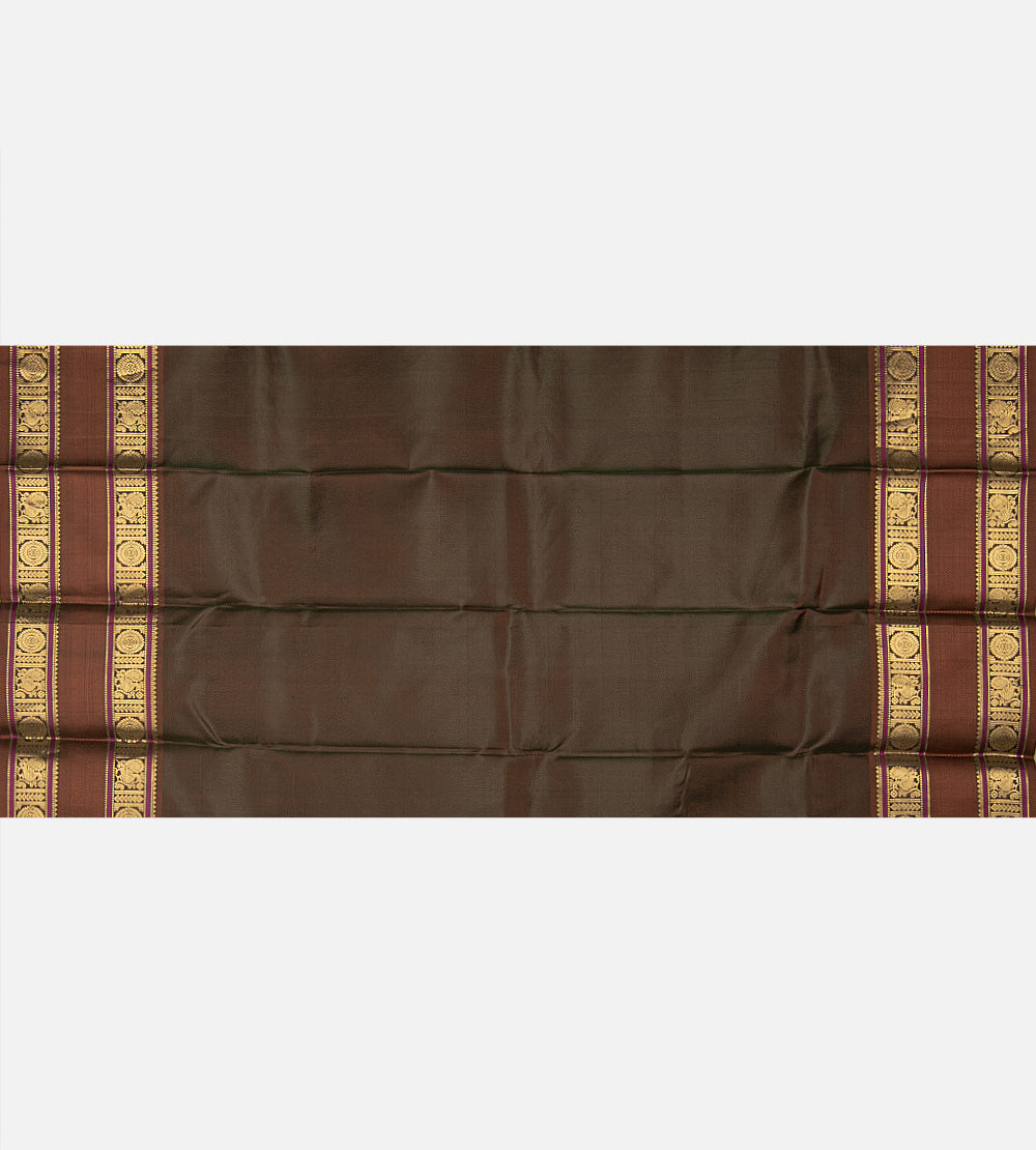 Green Kanchipuram Silk Saree
