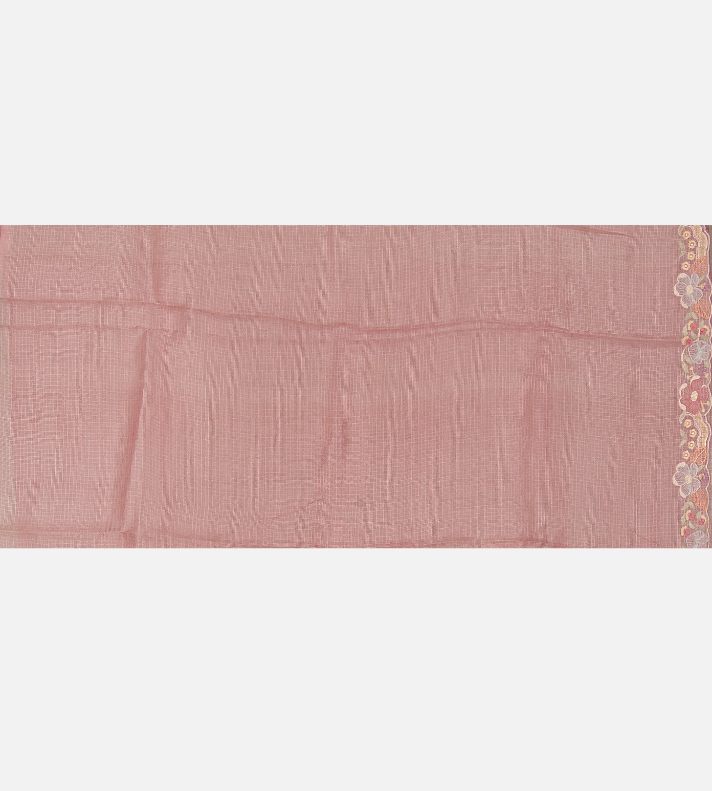 Light Pink Kota Silk Saree