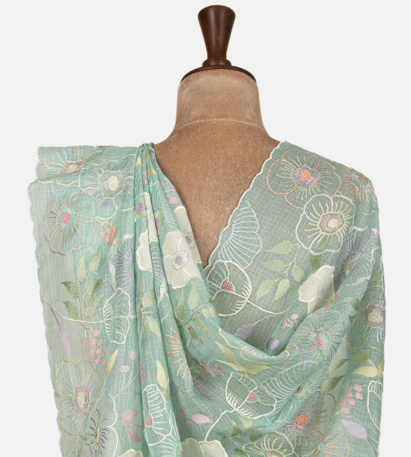 Blue Kota Silk Saree