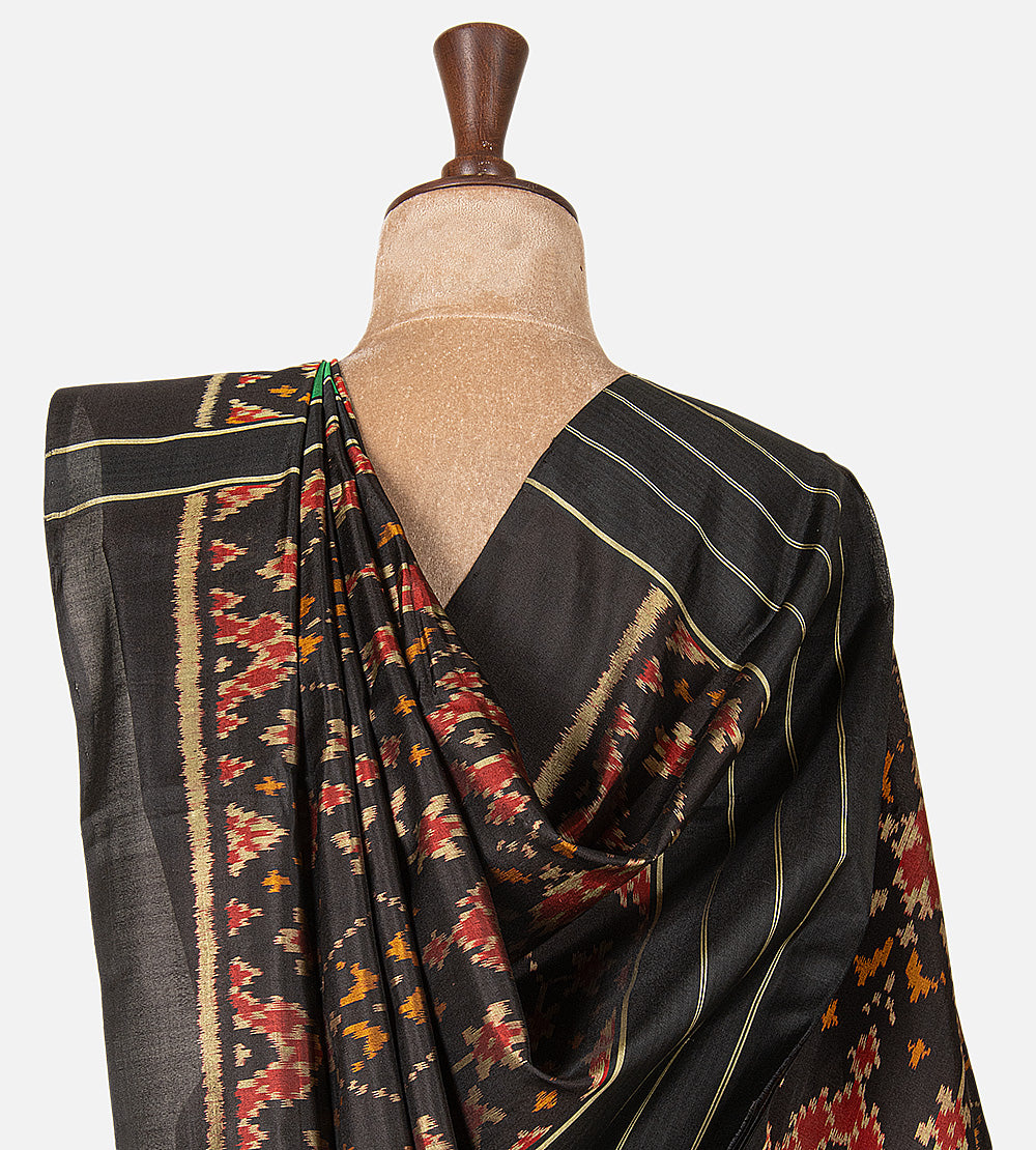 Green Patola Silk Saree
