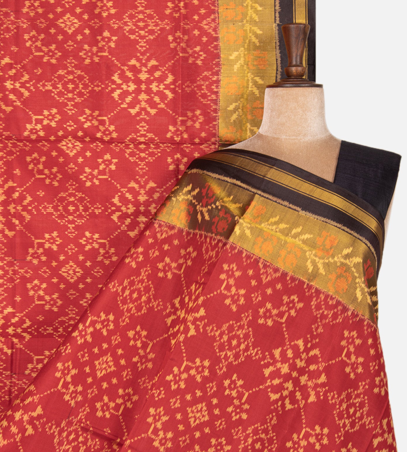Red Patola Silk Saree