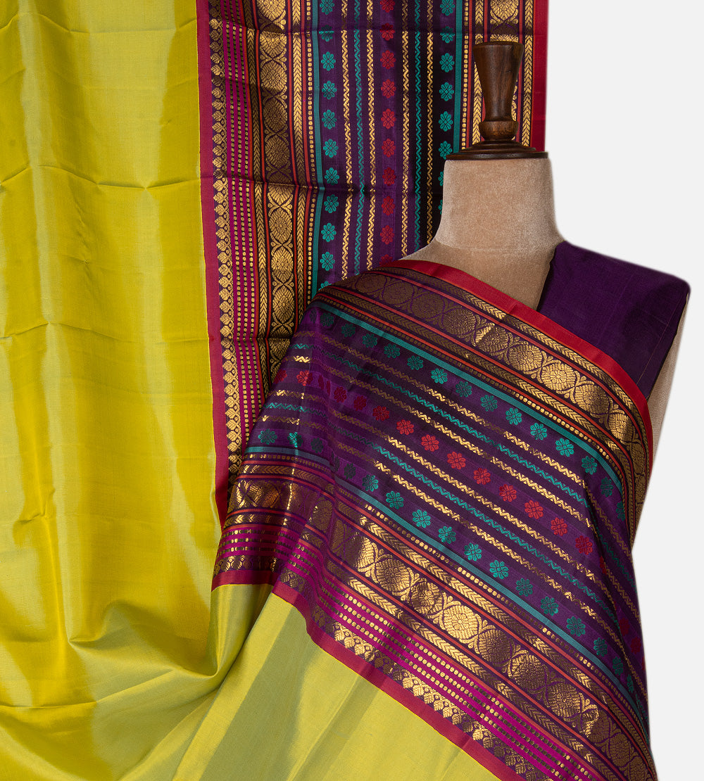 Green Kanchipuram Silk Saree