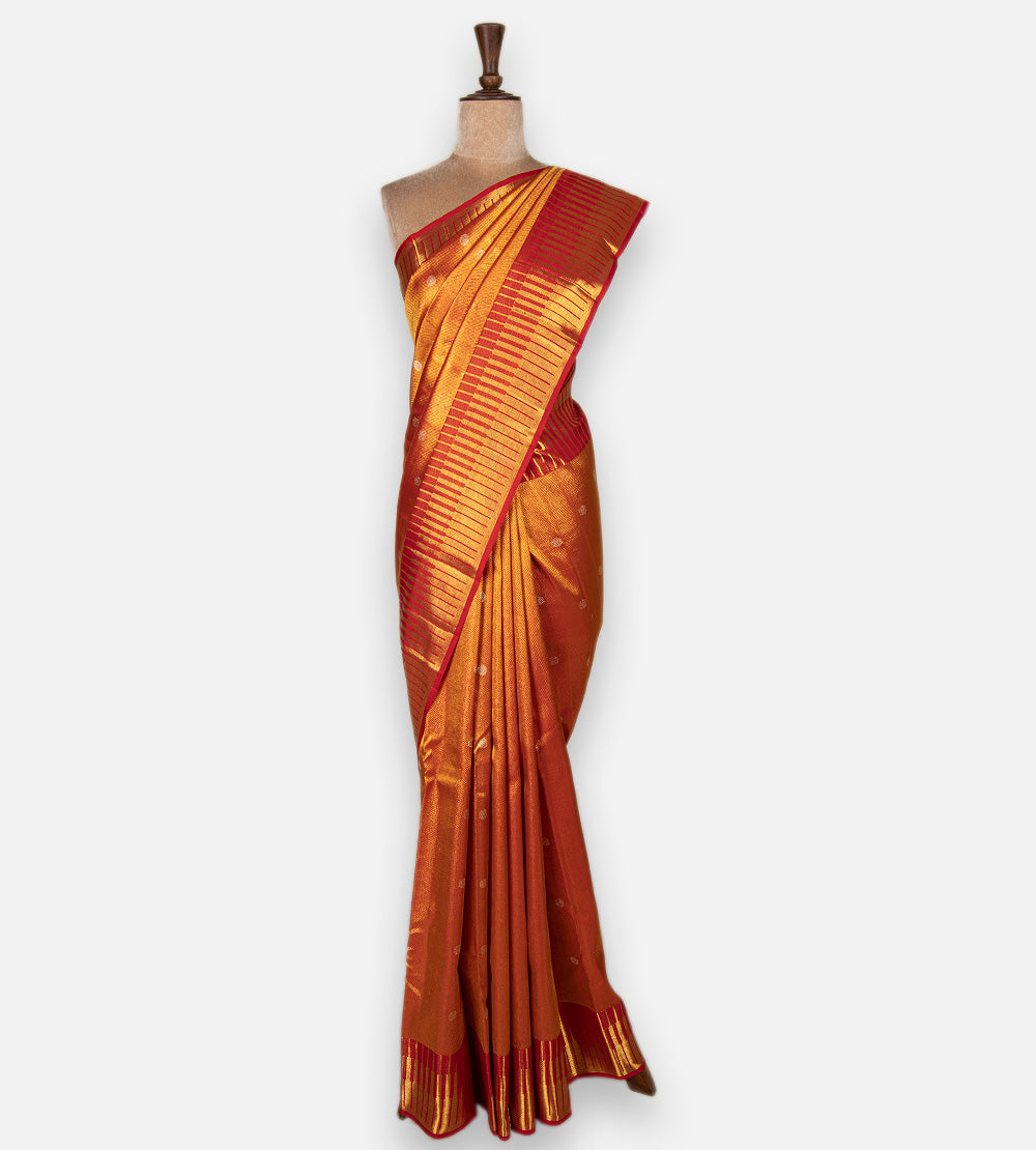 Red Kanchipuram Silk Saree