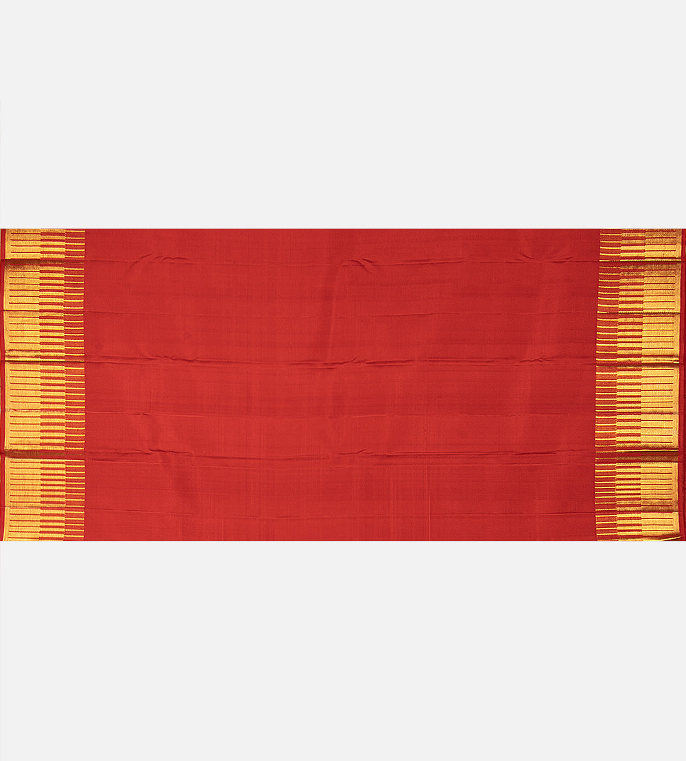Red Kanchipuram Silk Saree