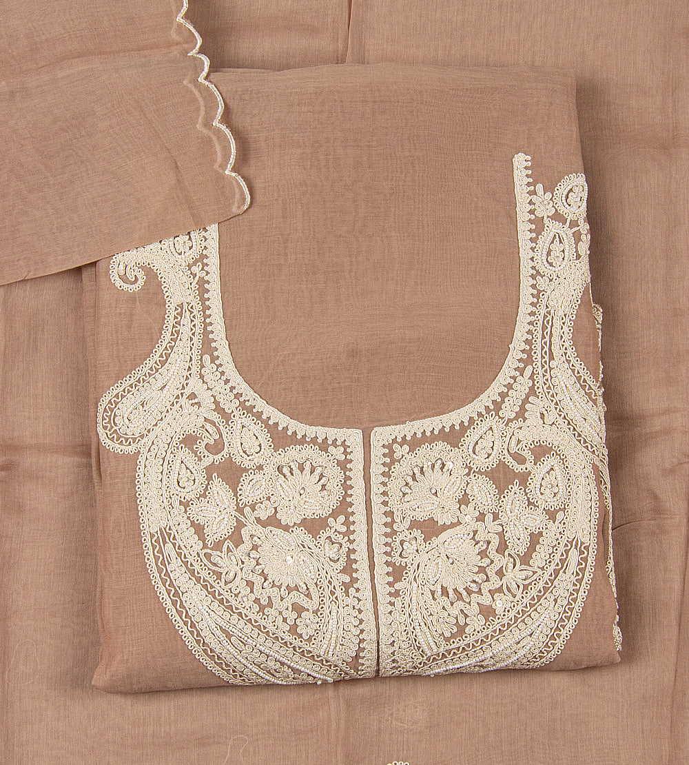 Dusty Runch Brown Mul Cotton Salwar