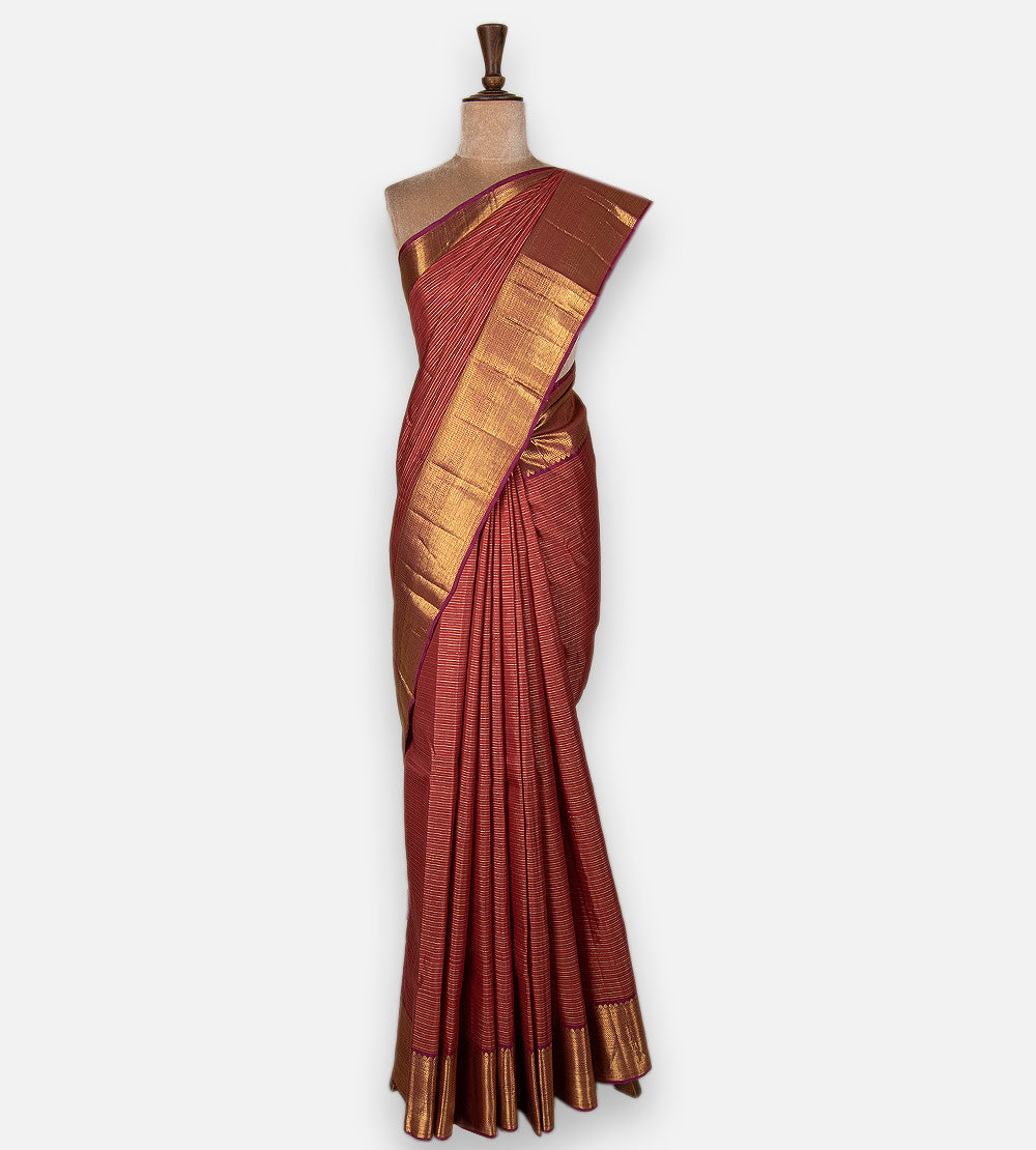 Red Kanchipuram Silk Saree