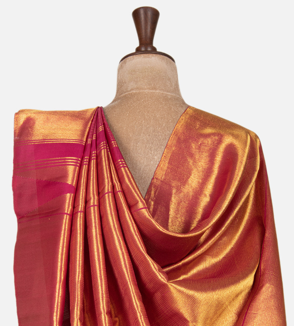 Pink Kanchipuram Silk Saree