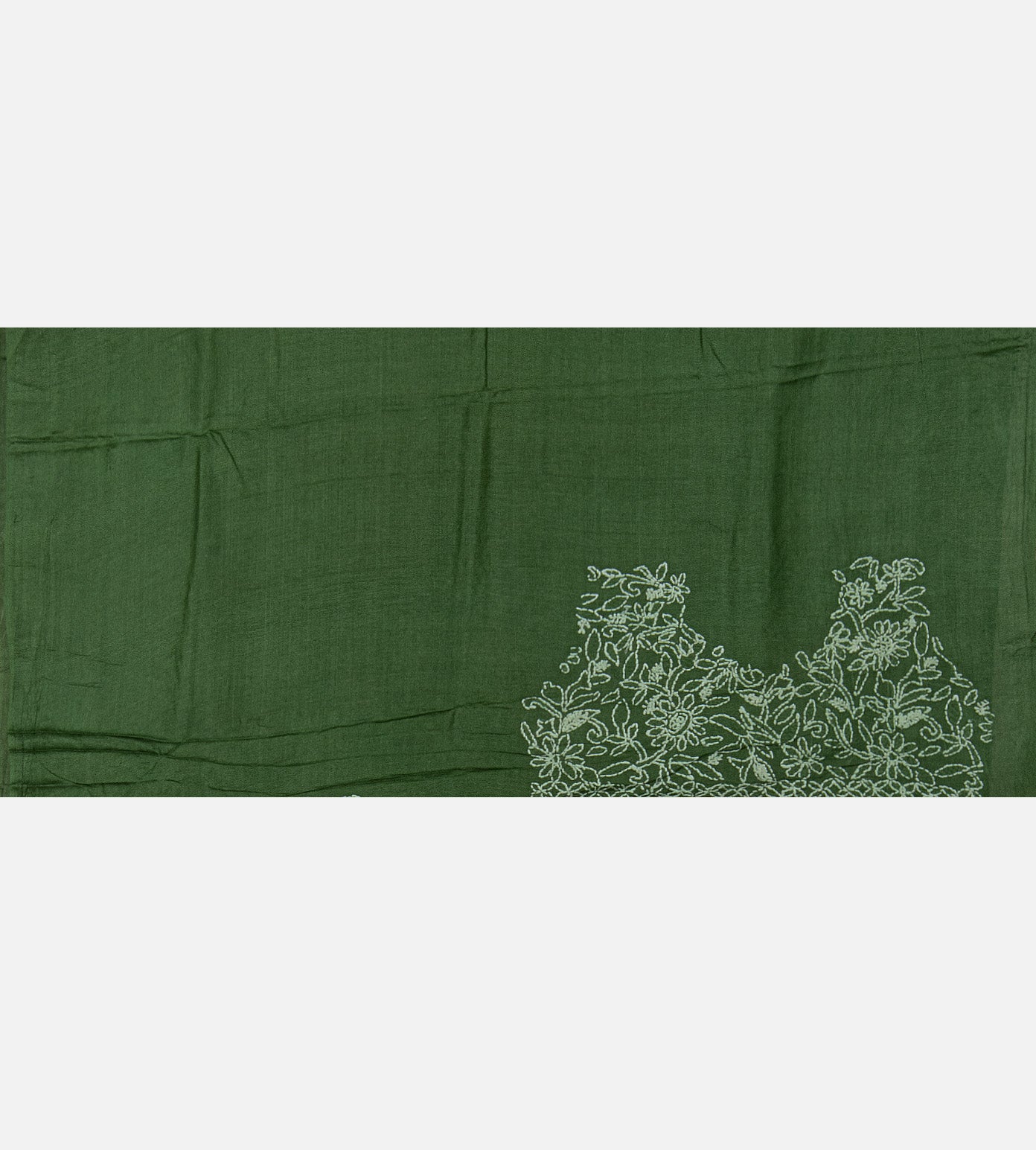 Green Tussar Saree