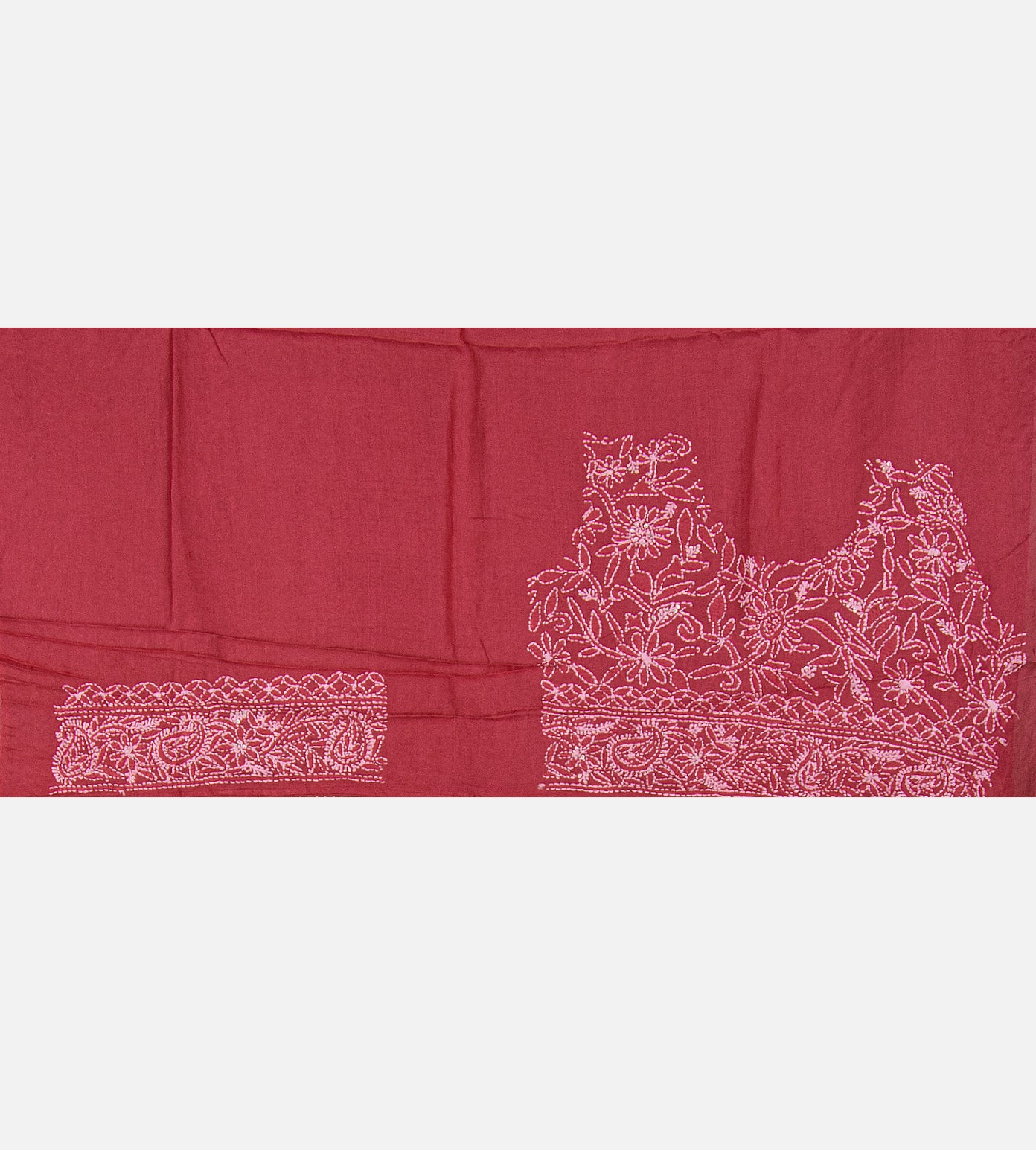 Pink Tussar Saree