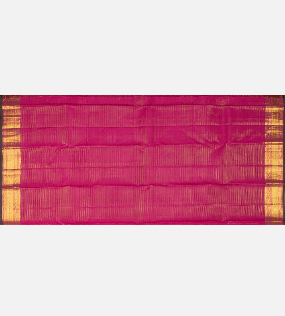 Pink Kanchipuram Silk Saree