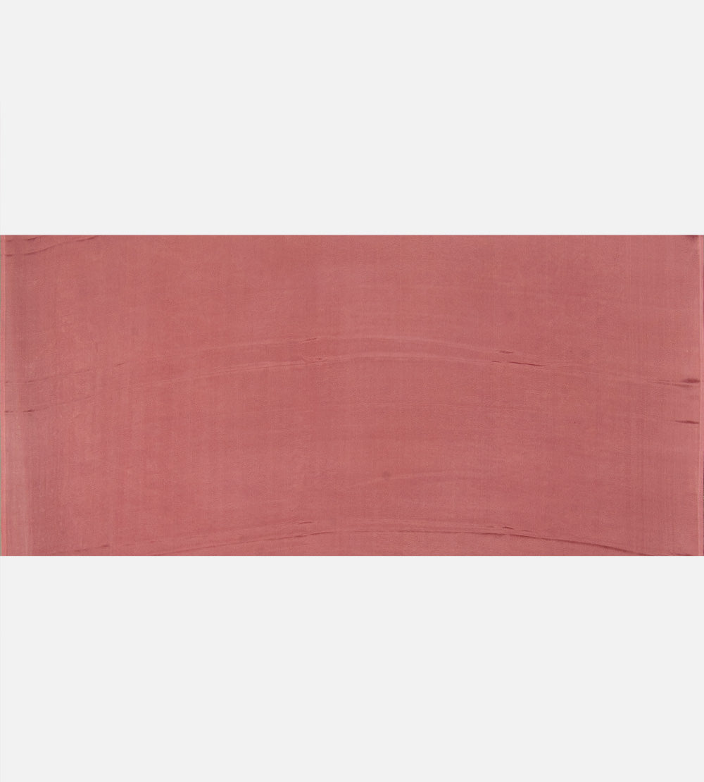 Pink Banarasi Crepe Saree