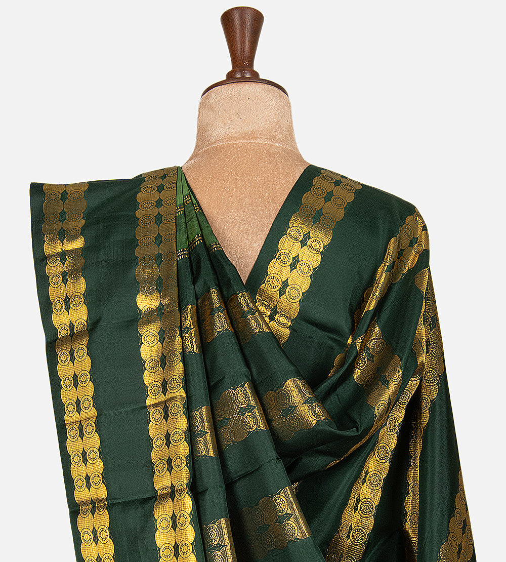 Green Kanchipuram Silk Saree
