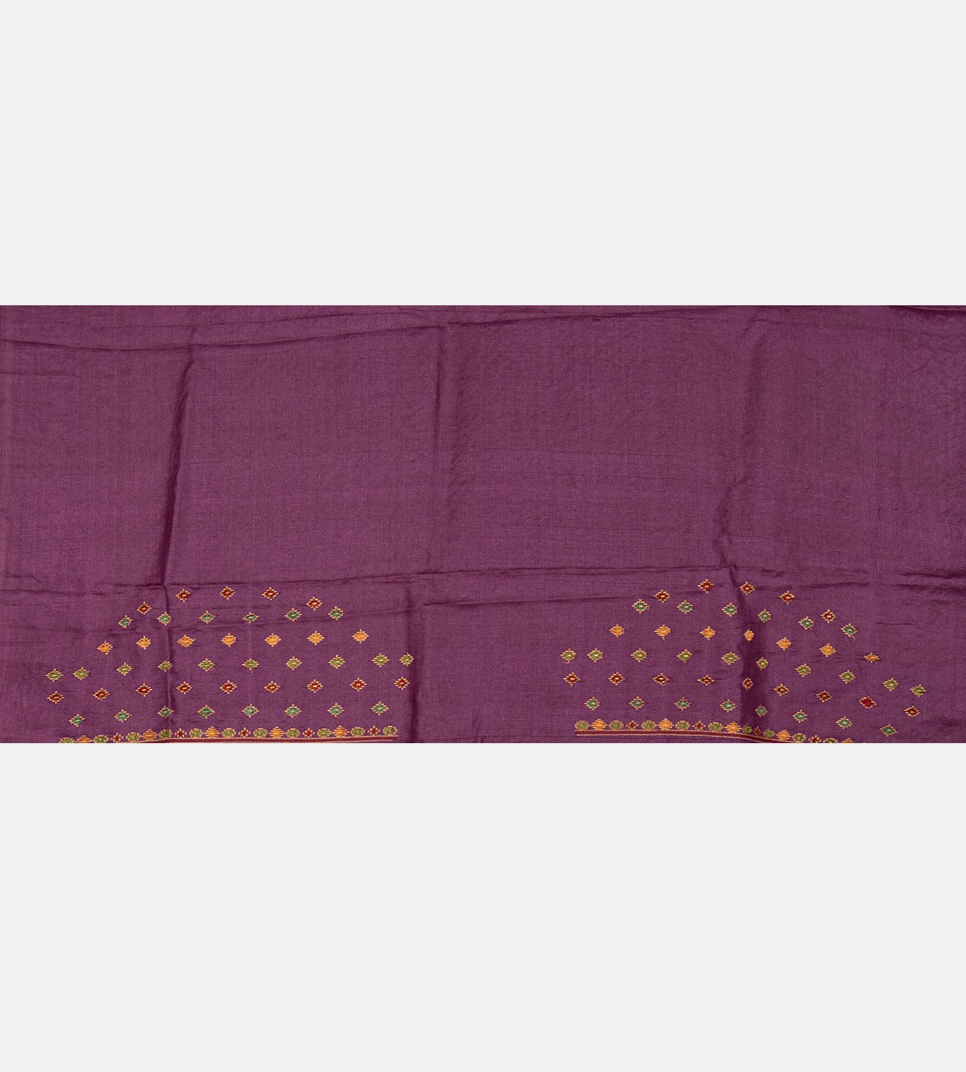 Purple Tussar Saree