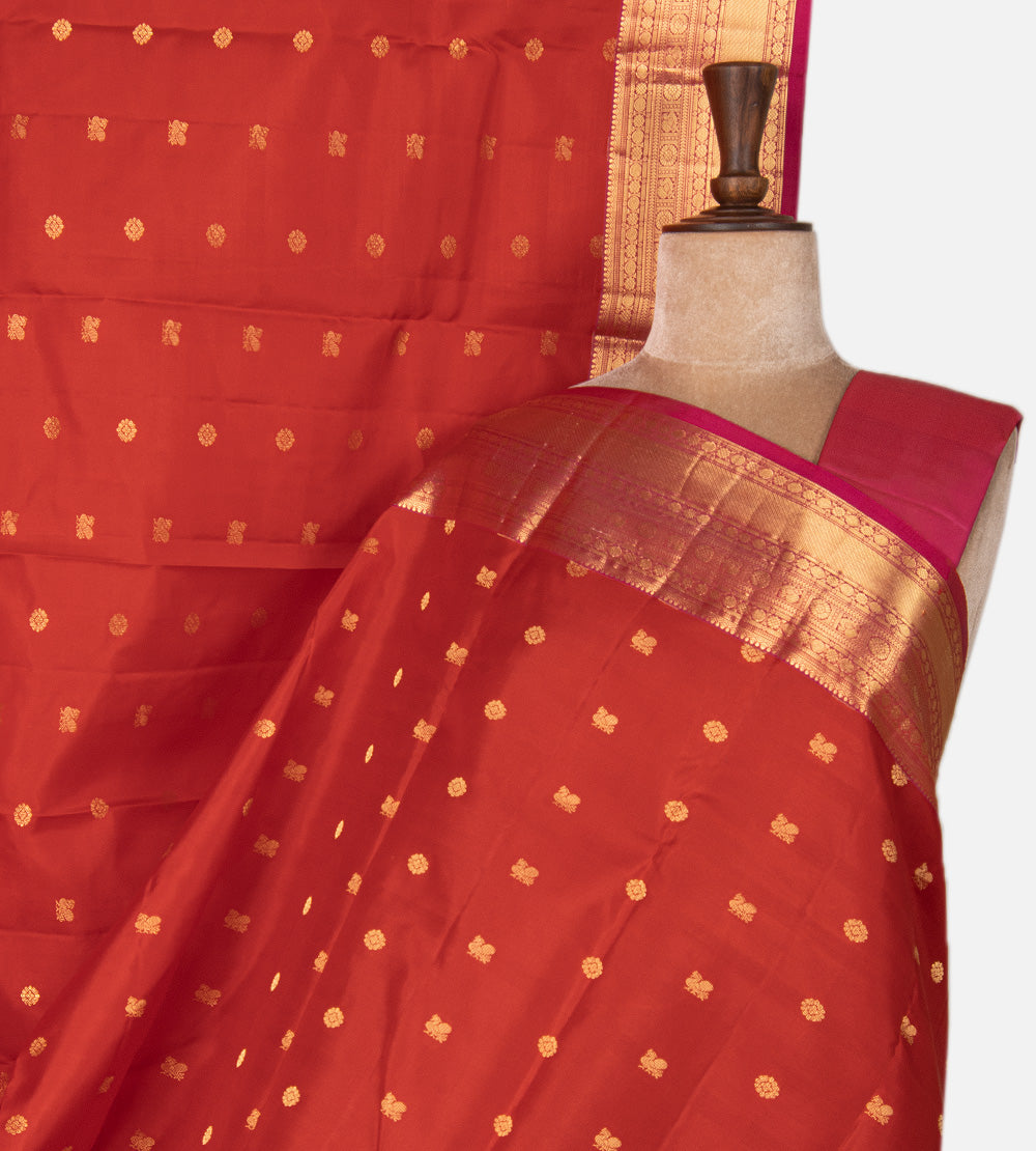 Red Soft Silk Saree