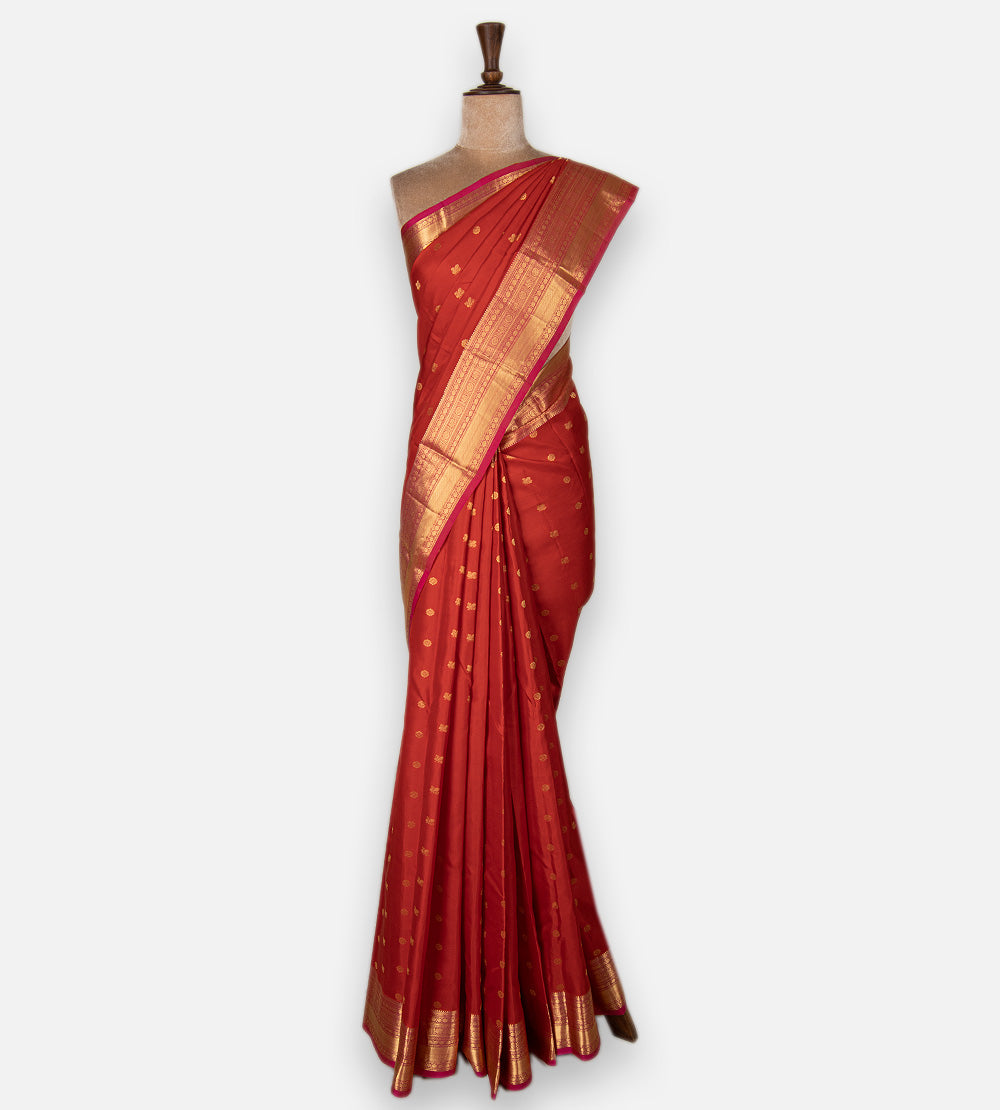 Red Soft Silk Saree