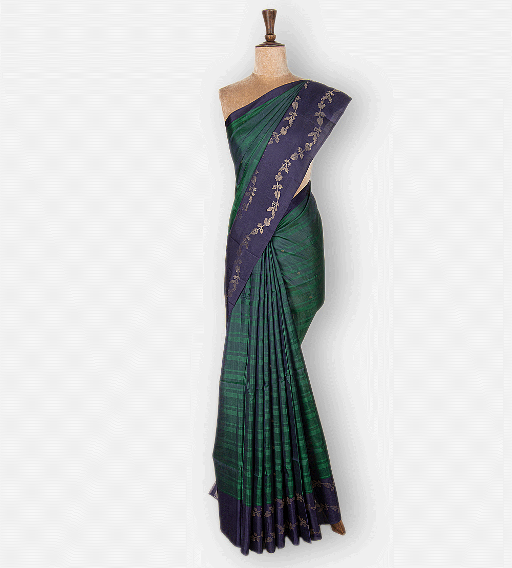 Multicolour Soft Silk Saree