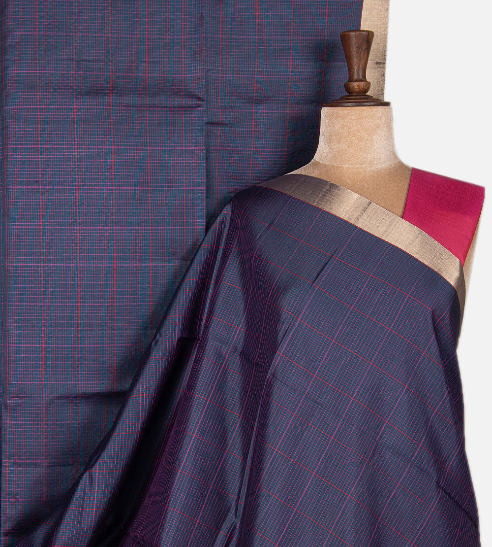 Blue Soft Silk Saree
