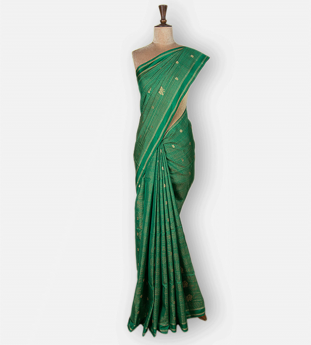 Green Soft Silk Saree