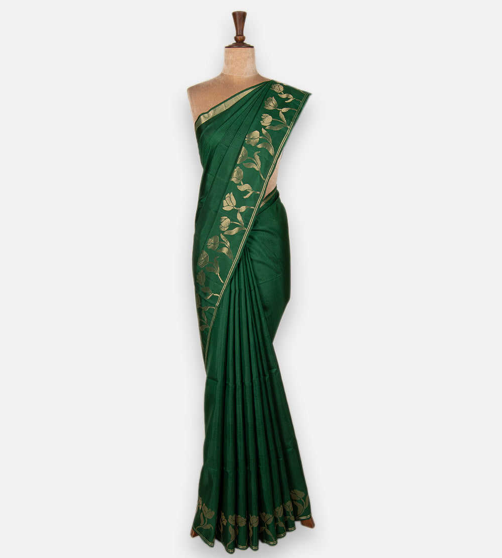 Green Soft Silk Saree
