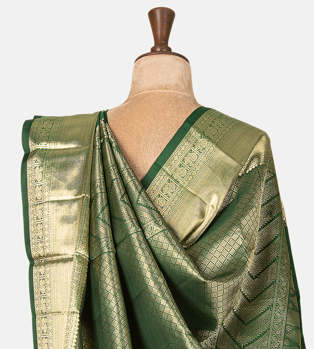 Green Kanchipuram Silk Saree