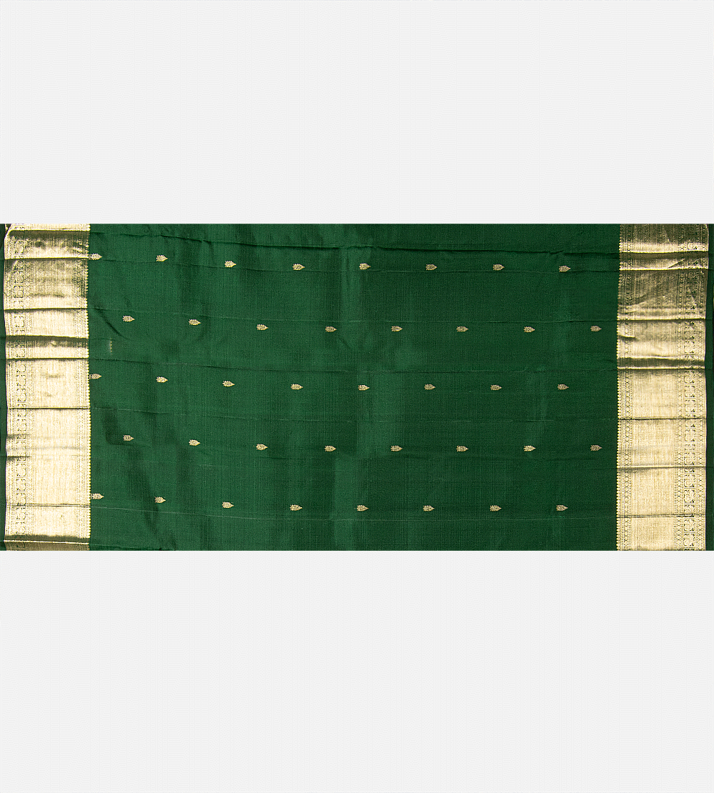 Green Kanchipuram Silk Saree