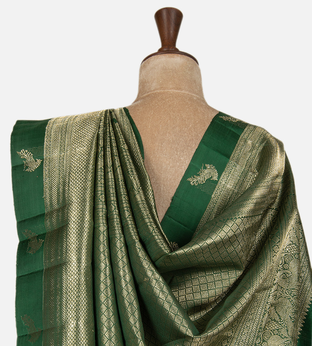 Green Kanchipuram Silk Saree