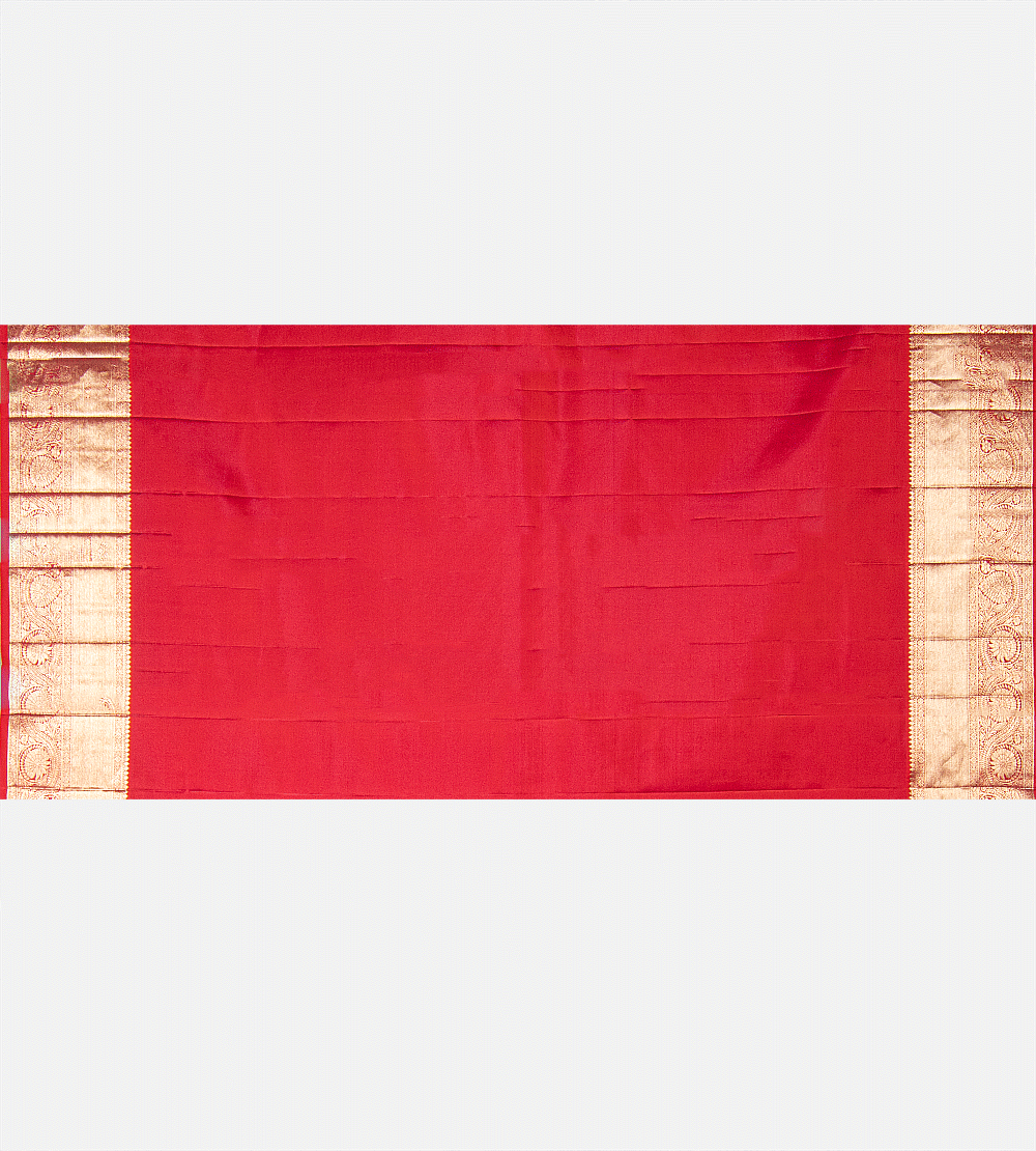 Multicolour Kanchipuram Silk Saree