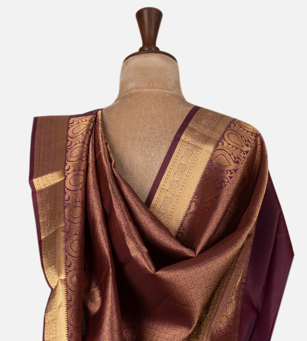 Purple Soft Silk Saree