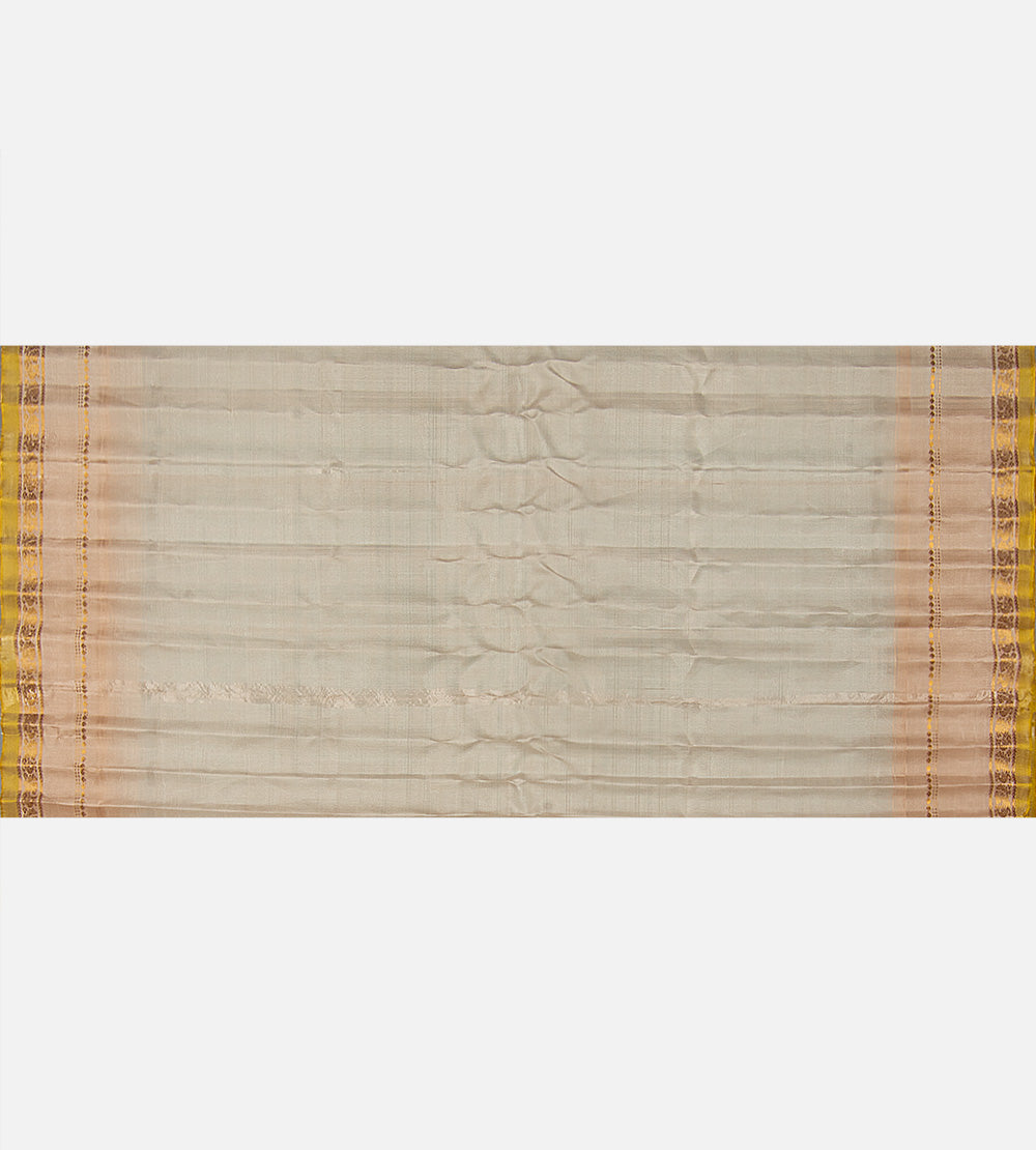 Blue Gadwal Silk Saree