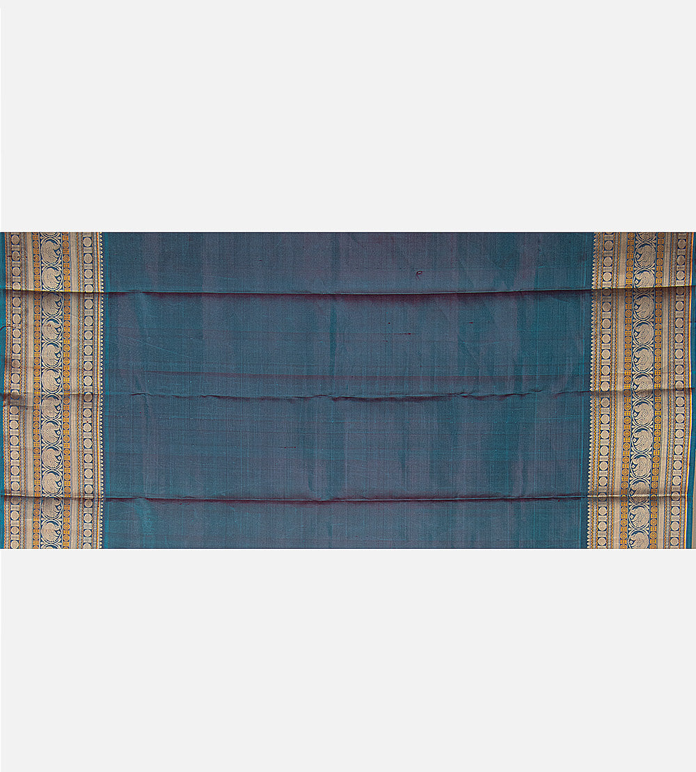Burgundy Purple Kanchipuram Silk Saree