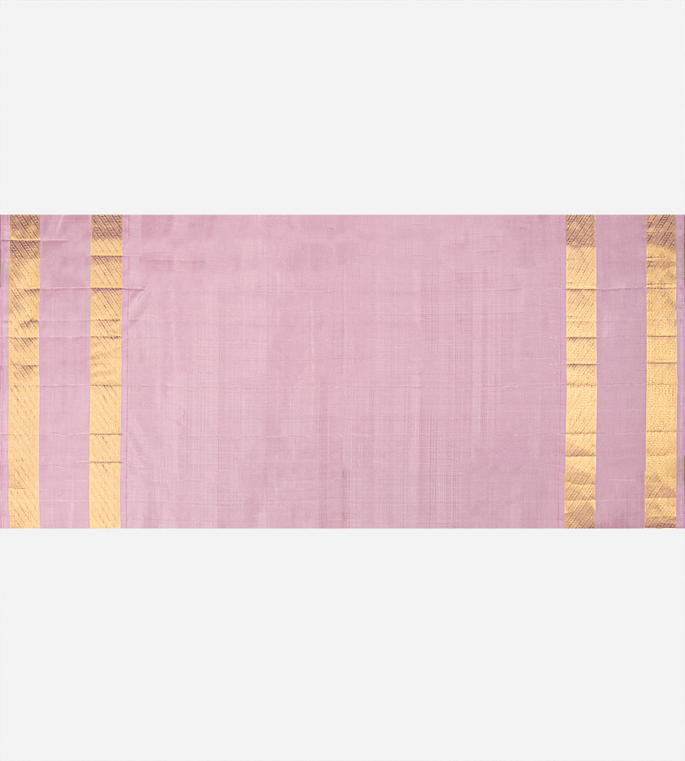 Bright Purple Kanchipuram Silk Saree