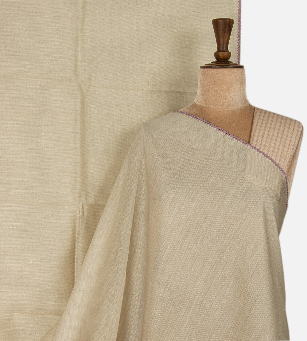 Off White Moonga Tussar Saree