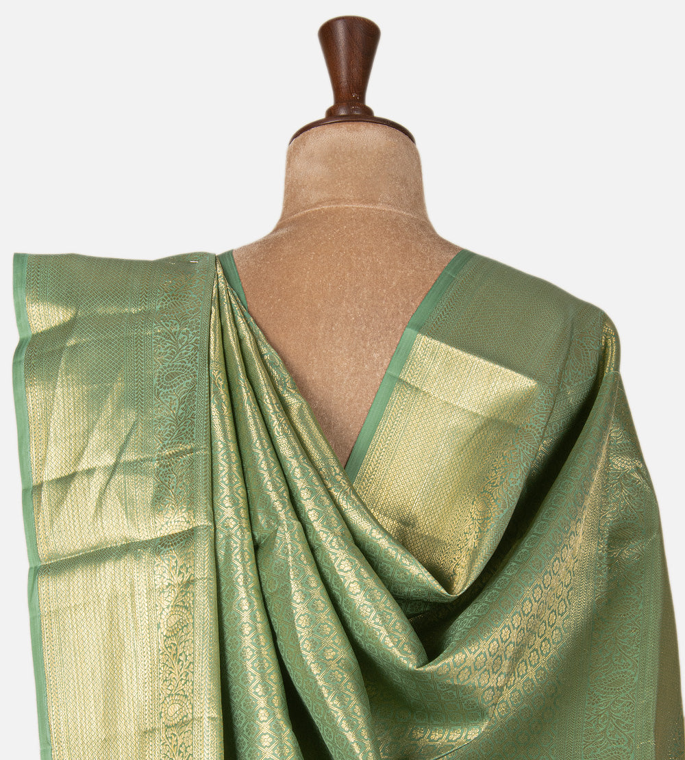 Green Kanchipuram Silk Saree