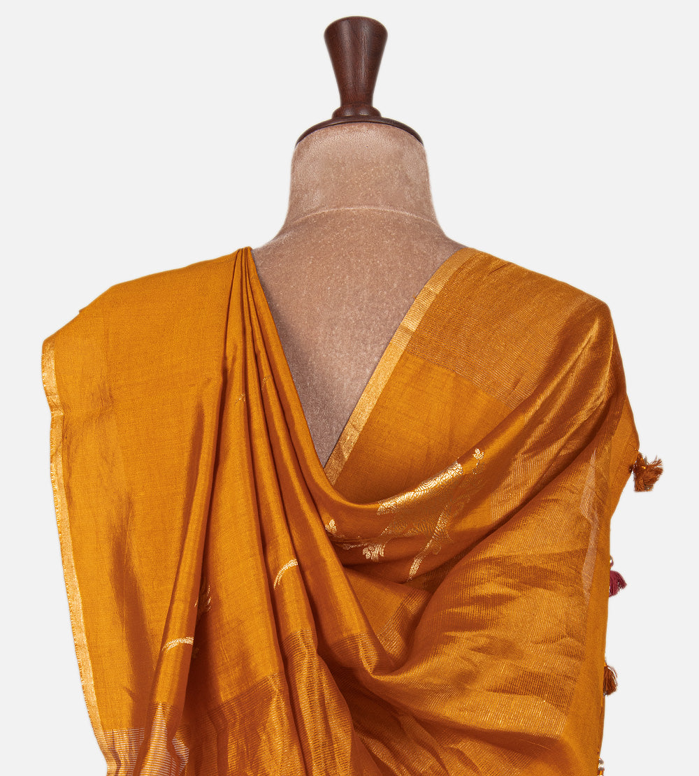 Yellow Chaniya Silk Saree