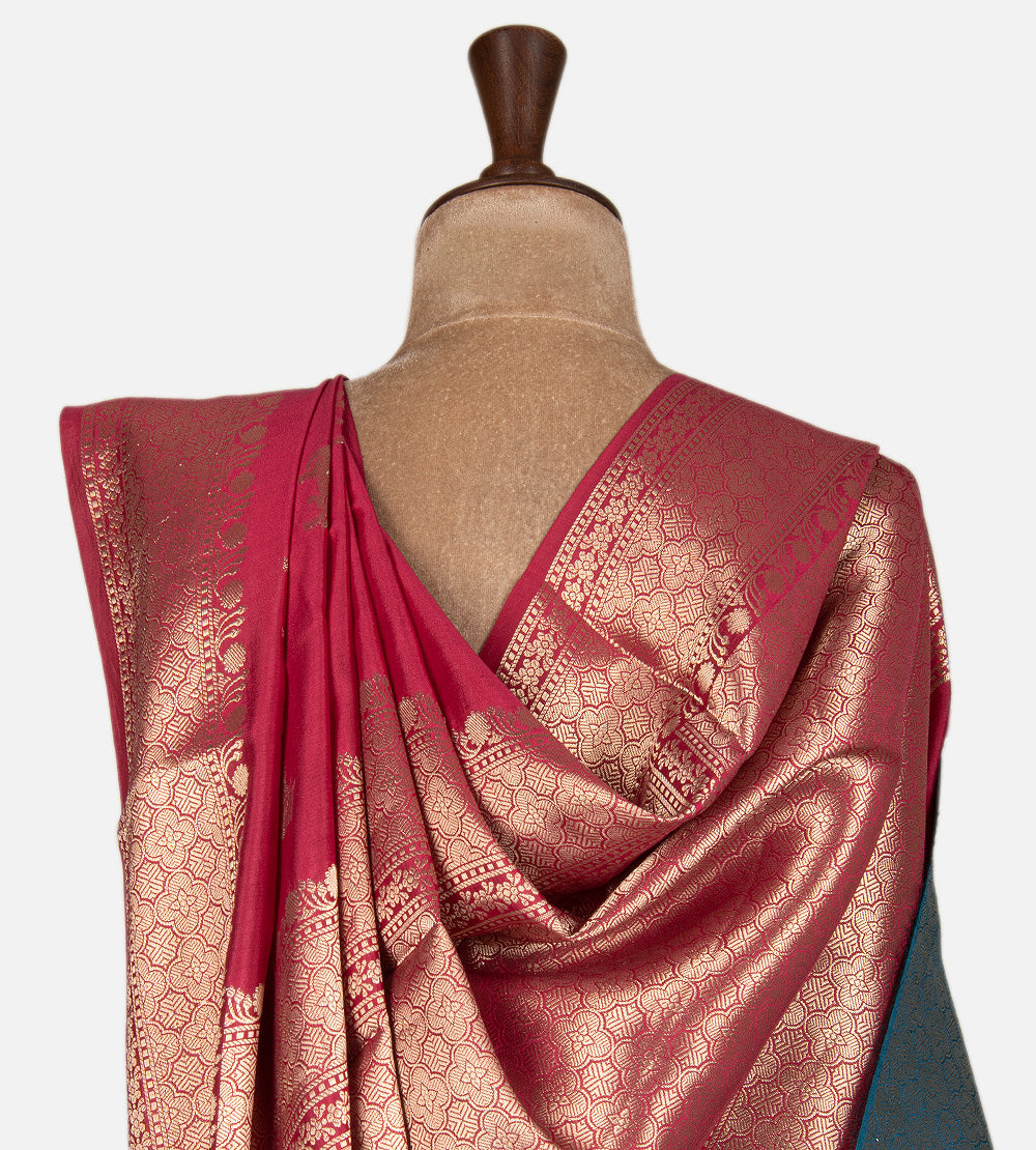 Pink Chaniya Silk Saree