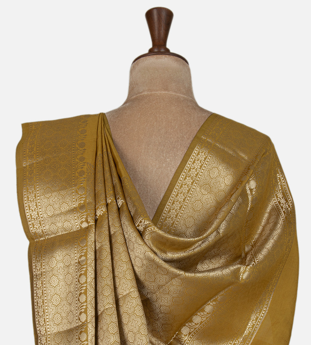 Gold Colour Chaniya Silk Saree