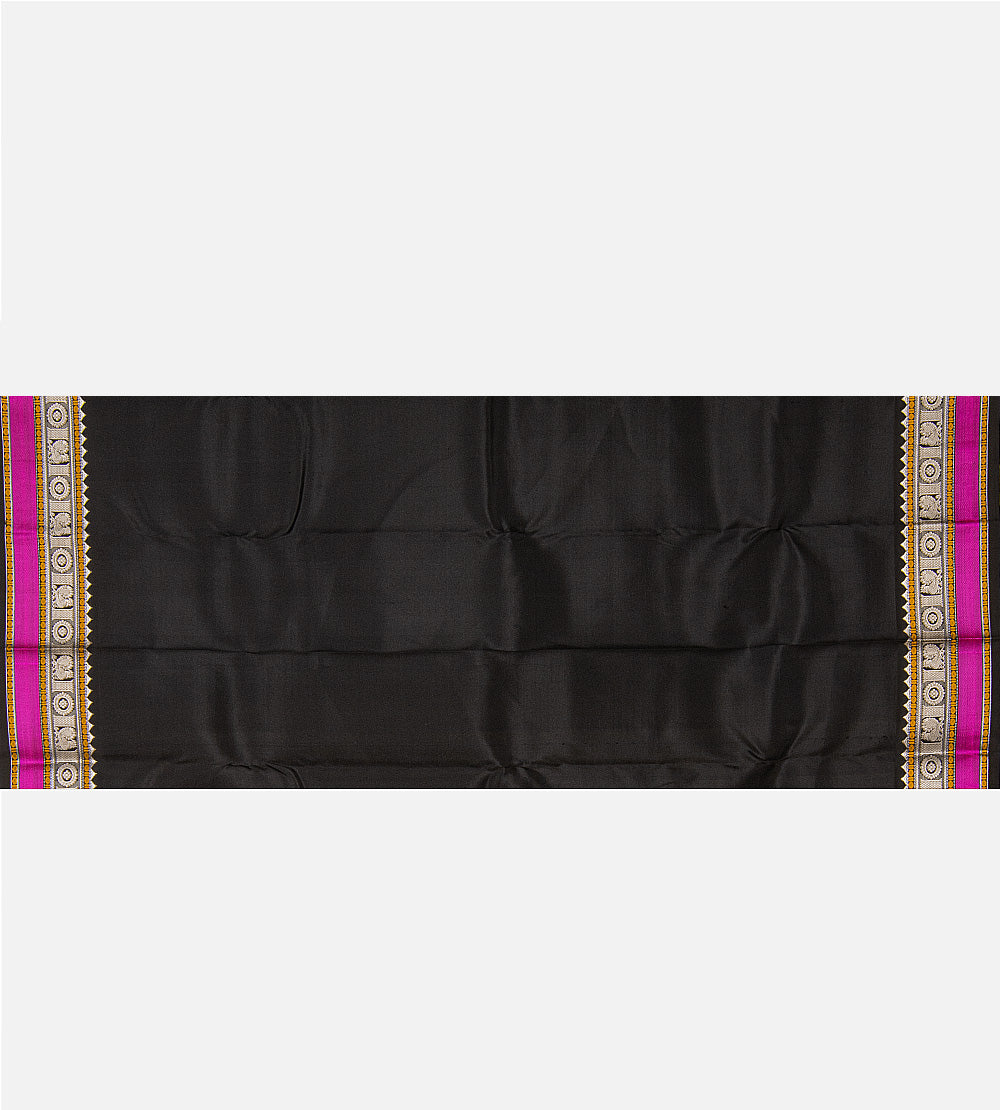 Beige Kanchipuram Silk Saree