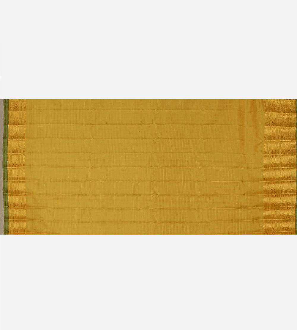 Beige Gadwal Silk Saree