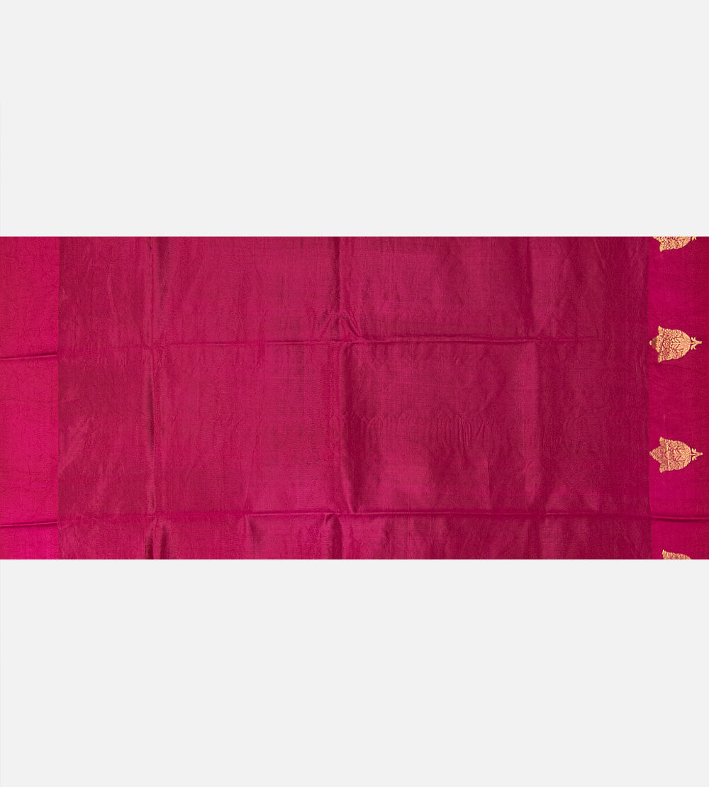 Blue Banarasi Kattan Silk Saree