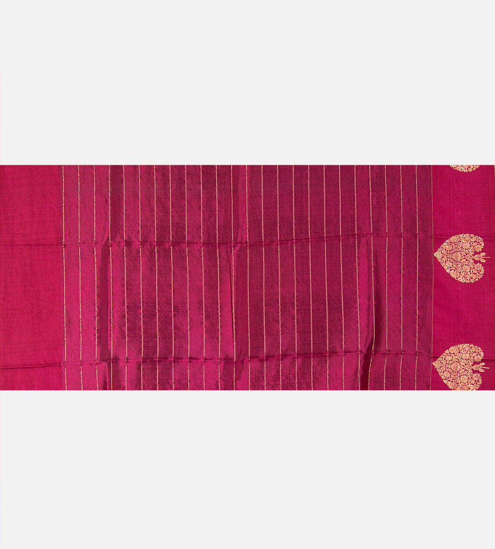 Blue Banarasi Kattan Silk Saree