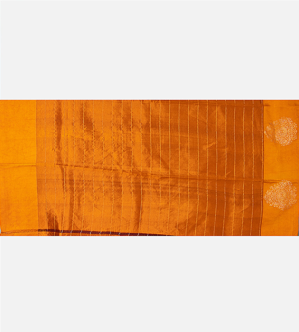 Purple Banarasi Kattan Silk Saree