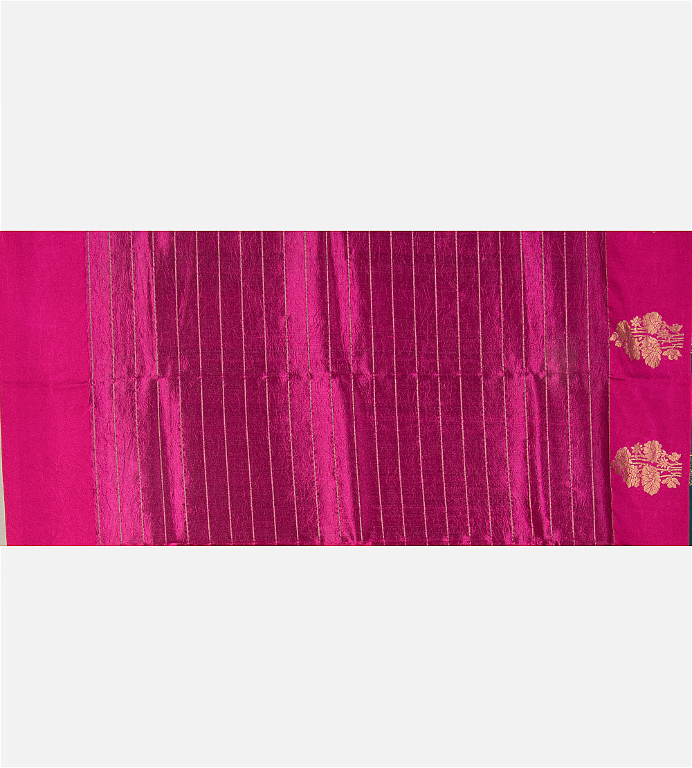 Emerald Green Banarasi Kattan Silk Saree