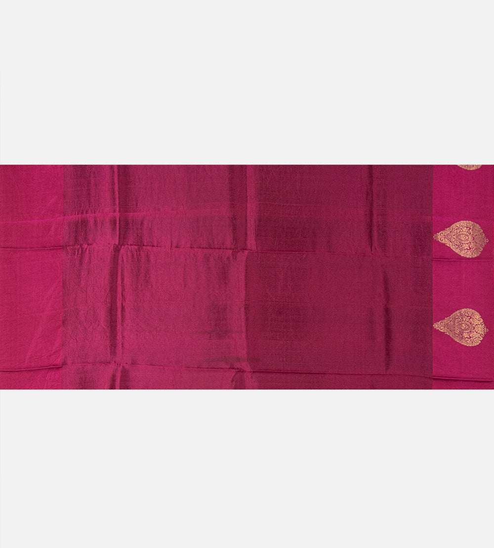 Blue Banarasi Kattan Silk Saree