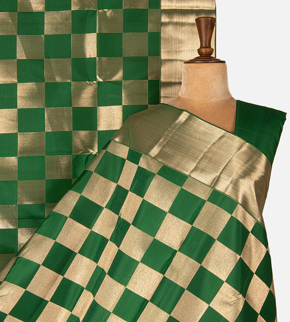 Green Kanchipuram Silk Saree