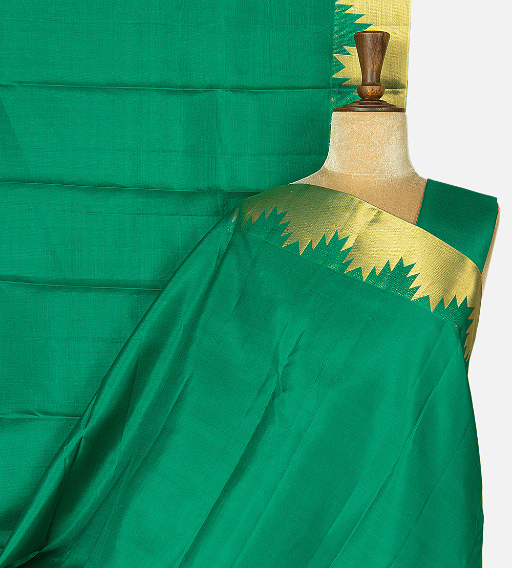 Green Soft Silk Saree