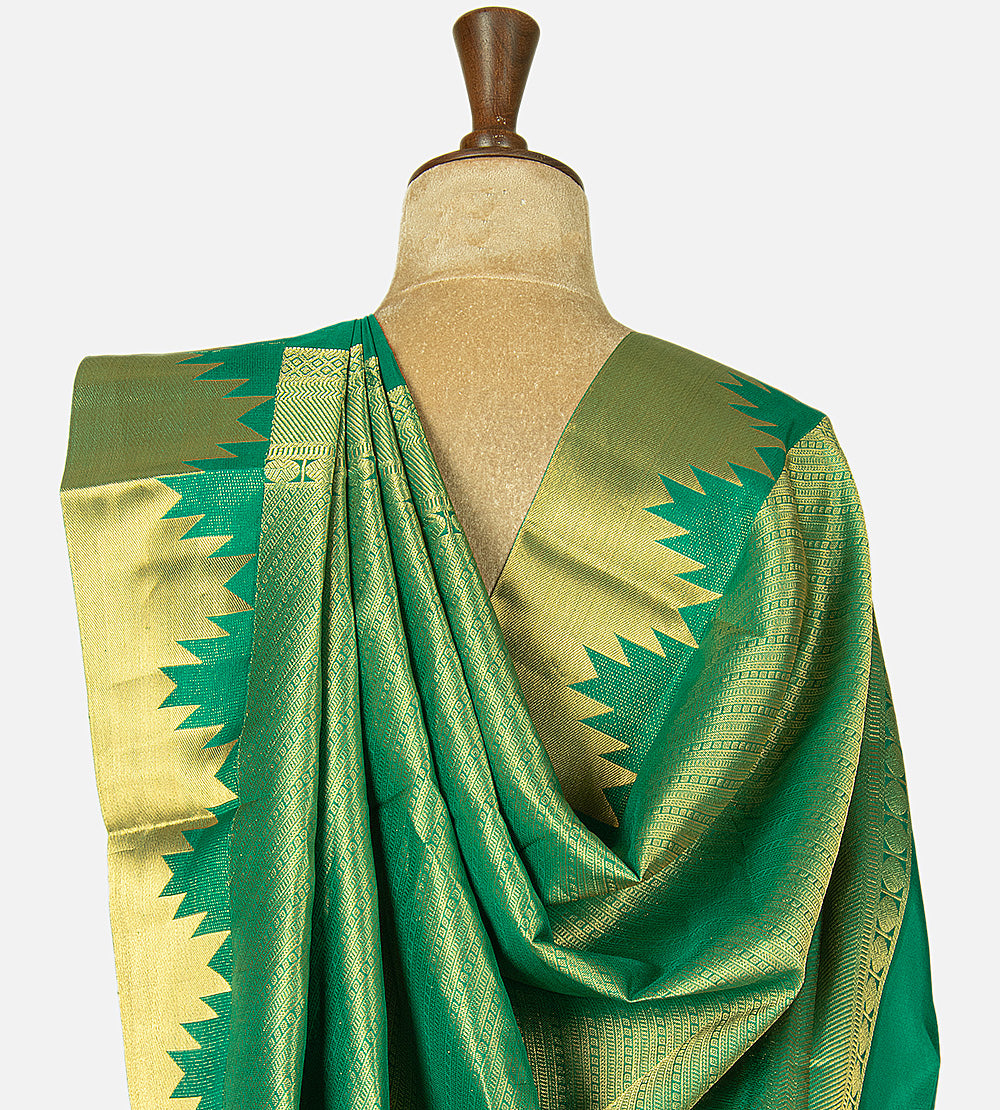 Green Soft Silk Saree